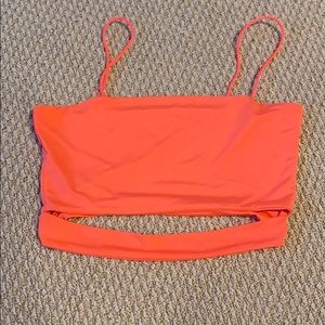 Neon crop top